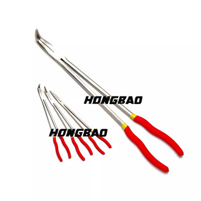 16&quot; 90 Grad-Bent Needle Nose Pliers Long-Nasen-winklige Clip-Kurve