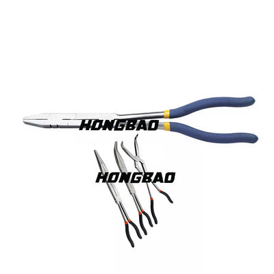 Breite lange Nasen-Flachzange für doppeltes X Gelenk-gerades besonders langes Clip des Schmuck-200mm