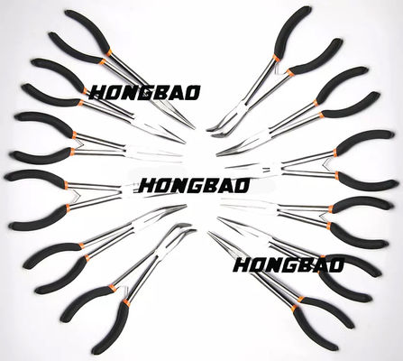 11&quot; Bent Nose Long Reach Pliers stellte das besonders lange 45 Grad-winklige Clip kurvte ein