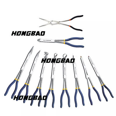 11&quot; Bent Nose Long Reach Pliers stellte das besonders lange 45 Grad-winklige Clip kurvte ein
