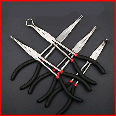 11 Zoll-Bent Nose Pliers Long Angled-Nadel-Nasen-Zangen 20 Grad-Clip-Kurve