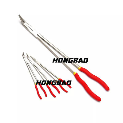 45 Grad-Winkel-Nadel-Nasen-Zangen-lange Strecke Bent Chain Nose Pliers 16&quot;