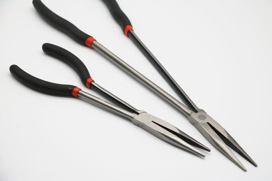 45 Grad-Winkel-Nadel-Nasen-Zangen-lange Strecke Bent Chain Nose Pliers 16&quot;