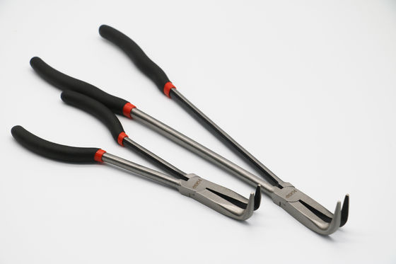 16&quot; 90 Grad-Bent Needle Nose Pliers Long-Nasen-winklige Clip-Kurve