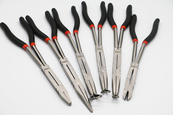13&quot; lang gemeinsame gerade besonders lange Zangen Bent Needle Nose Pliers Vde-Doppelt-X