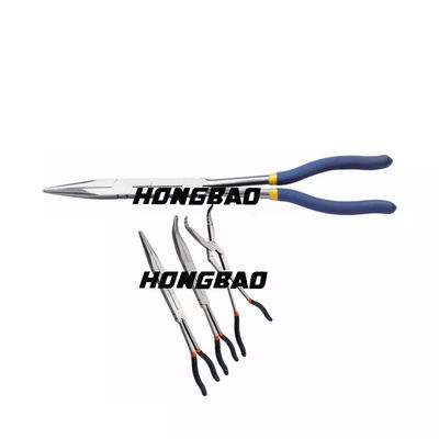 13&quot; lang gemeinsame gerade besonders lange Zangen Bent Needle Nose Pliers Vde-Doppelt-X