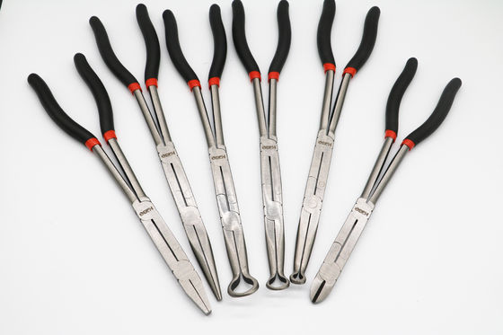 Breite lange Nasen-Flachzange für doppeltes X Gelenk-gerades besonders langes Clip des Schmuck-200mm