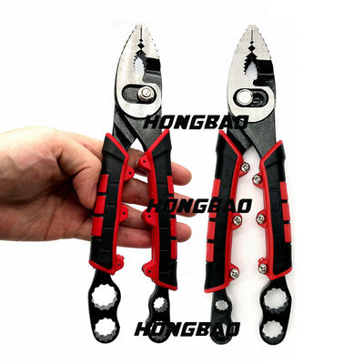 Kombinations-Gleitverbindungs-Zangen mit Drahtschneider-Vierkantspannschlüssel-Griff 9-1/2“ 10 Zoll 8 Zoll