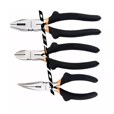 45#Carbon eingetauchter Stahlgriff 6&quot; 8&quot; hoch nicht Standardschulter amerikanischer Bent Nose Diagonal Combination Pliers