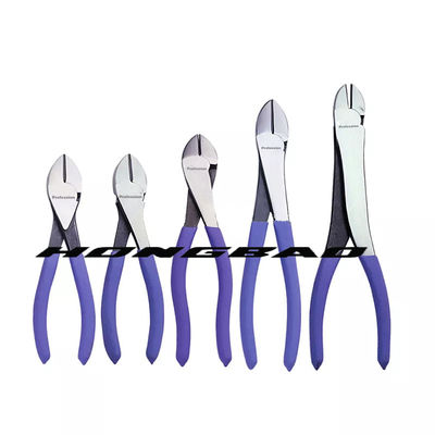 4-1/2 Zoll. 6-1/2 7&quot; diagonaler Drahtzangen-Großkopf-Anschnitt Bent Body Chrome Vanadium Steel