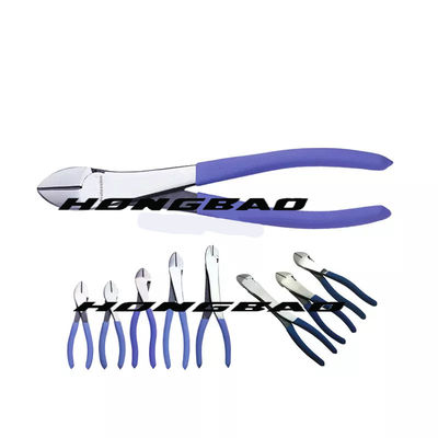 200mm langer Bent Nose Pliers For Jewellery, der die Fischerei von 10&quot; 6 Zoll-Seitenschneidern macht