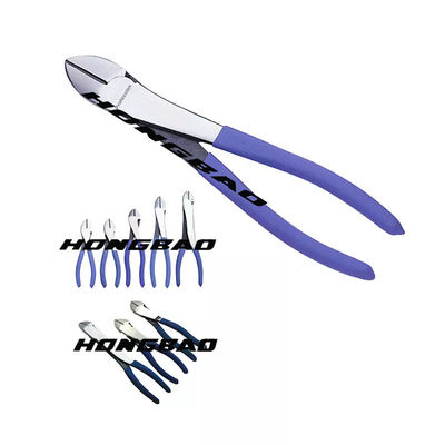 200mm langer Bent Nose Pliers For Jewellery, der die Fischerei von 10&quot; 6 Zoll-Seitenschneidern macht