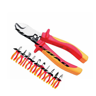 9&quot; 1000 v-Spannung, die isoliert wurde, tauchte das Lenkergriff-Universalkabel ein, das Elektriker Cable Cutter Pliers der Zangen-1000V schneidet