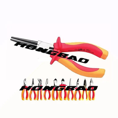 6&quot; Spannung 1000V Vde-Hand bearbeitet Isolierelektriker-Wire Strip Pliers-Universalität