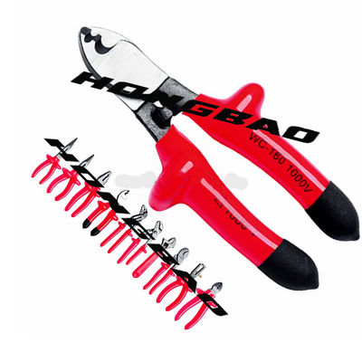 6&quot; 1000V eingetauchter Griff isolierte Universalspannungs-elektrischen Elektriker Wire Strip Pliers Abisolierzange-Pliers CRV 1000 V