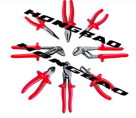 6&quot; 1000V eingetauchter Griff isolierte Universalspannungs-elektrischen Elektriker Wire Strip Pliers Abisolierzange-Pliers CRV 1000 V