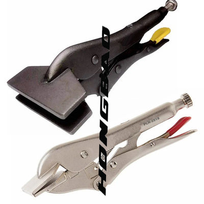 Flaches Kiefer-Blockierungs-Zangen-Blech verbiegen Form-Kräuselungskolben-Griff 8 10"