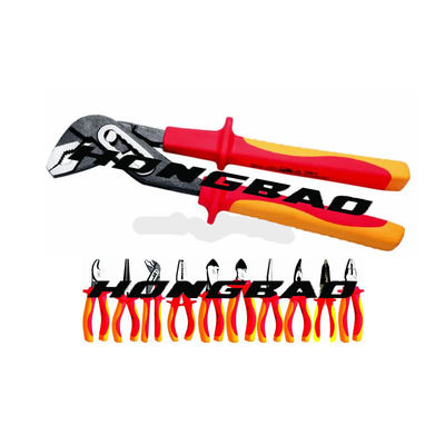 8 10 12&quot; 200 250 300mm Vde-Elektriker-Werkzeug-Kit Vde Adjustable Spanner Wrench Wechselstrom-Justage