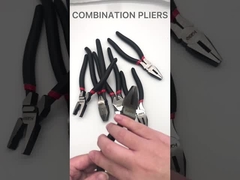 USA verdrahten den Schnitt Isolierkombinations-Zangen-gemeinsamen Kohlenstoffstahl-eingetauchten Griffs 6