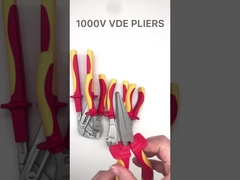 Handwerkzeug Vde-1000V stellte 200mm ein, die 8 Zoll Abisolierzange verkabeln die Kräuselung isolierte